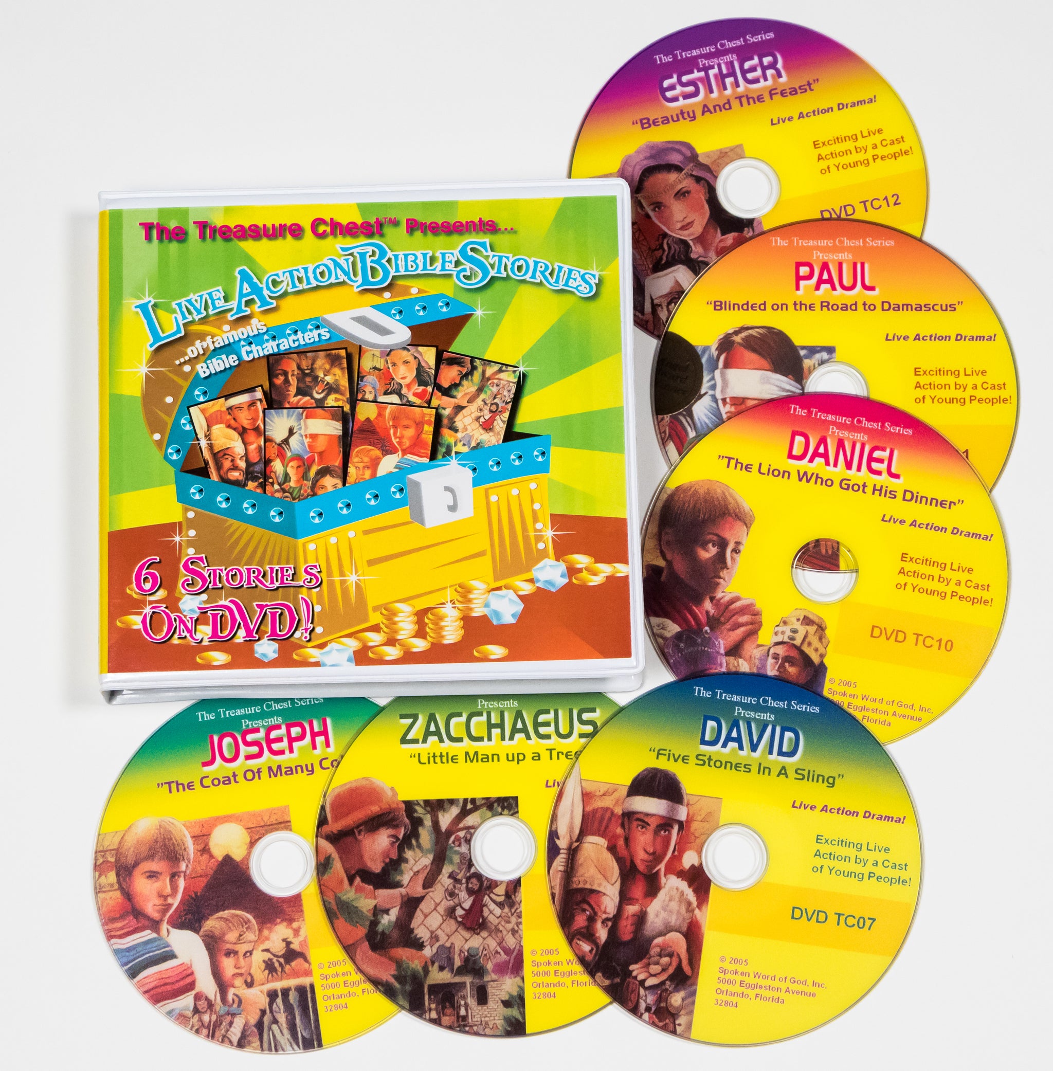 Treasure Chest, DVD 6 Bible Stories – Christian Media International
